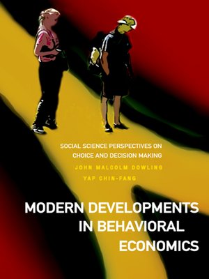 cover image of Modern Developments In Behavioral Economics